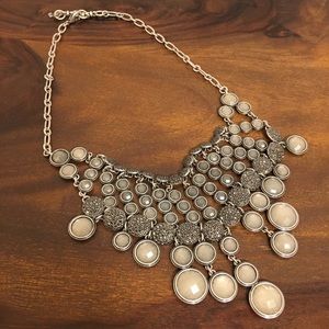 LUCKY BRAND Silver Statement Necklace